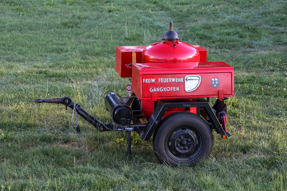 Pulverlöschanhänger