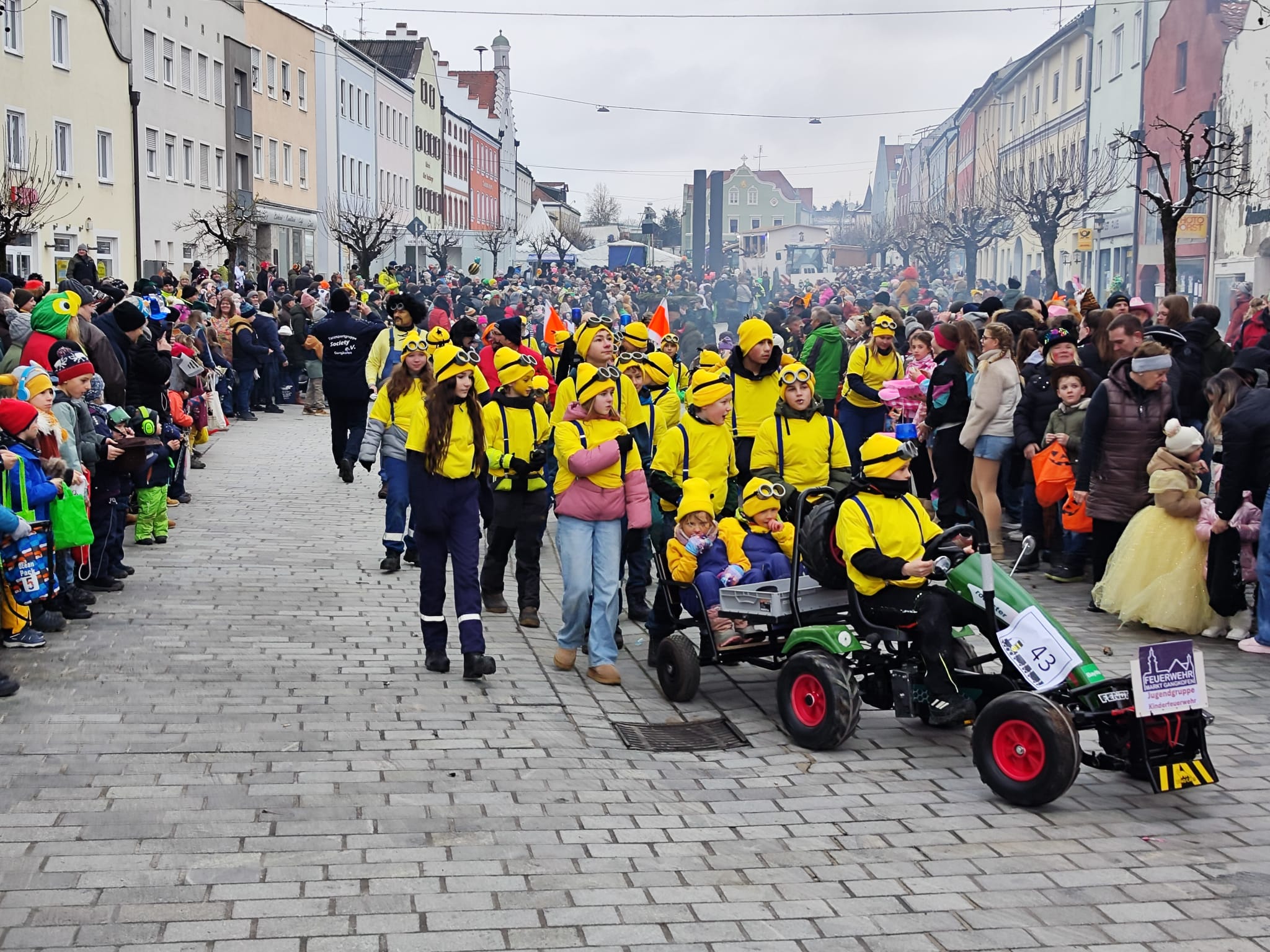 Faschingsumzug in Gangkofen